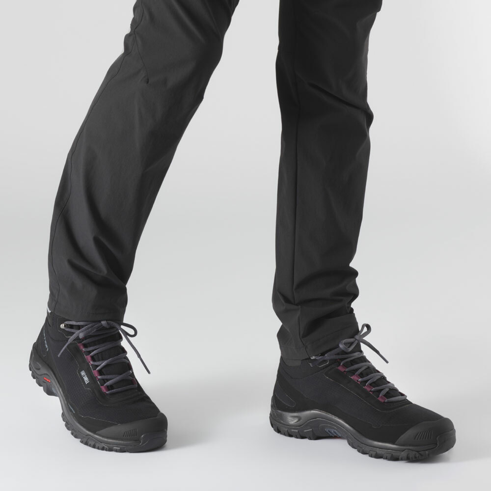 Salomon Shelter CSWP W scarpe invernali donna scarpe da neve nere