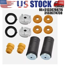 Front Strut Shock Top Mounts Support Upper Lower Bump Stop for BMW X5 E70 X6 E71