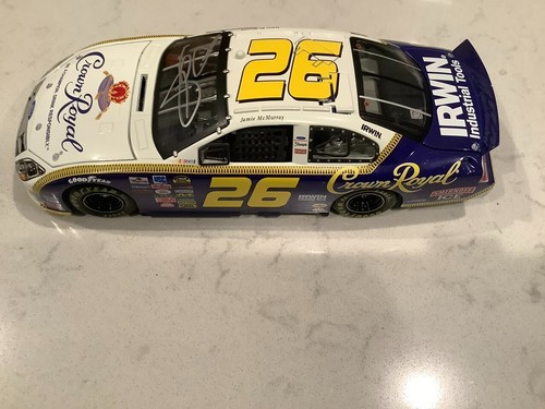 JAMIE MCMURRAY AUTOGRAPHED 2006 FORD FUSION CROWN ROYAL NIGHT DIECAST & CARD - Picture 11 of 12