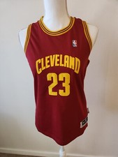 NBA CLEVELAND CAVALIERS LEBRON JAMES 23 Womens Size 10 Basketball Singlet Top