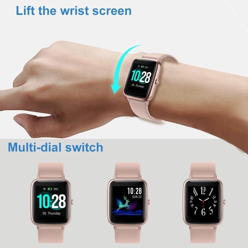 YAMAY Smart Watch for Men Women Fitness Tracker with Heart Rate Sleep Monitor - Photo 5 sur 89