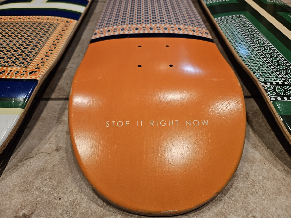 2 Stop It Right Now Celine OG Phoebe Philo Skate Decks Kanye West