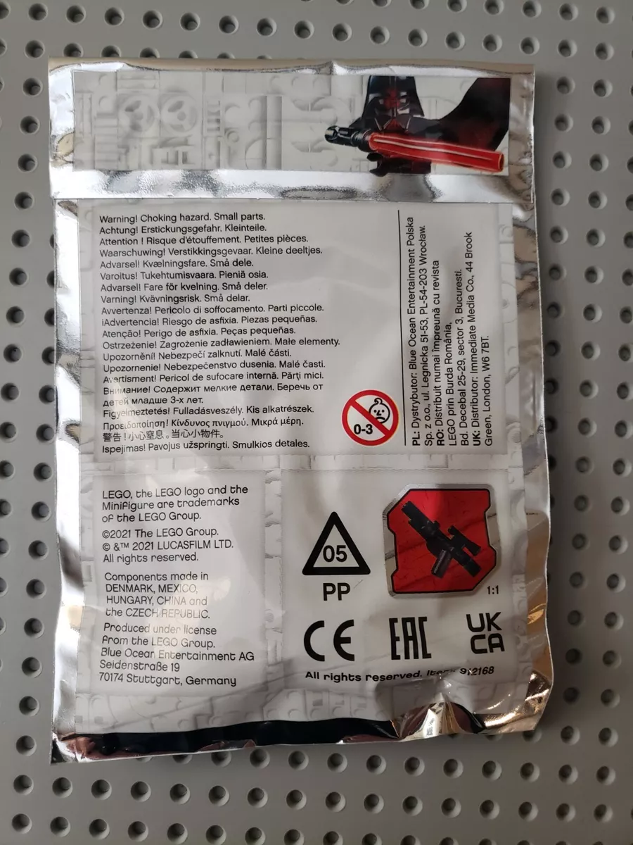 LEGO Mandalorian Minifigure 912168 75267 Star Wars Foil Pack