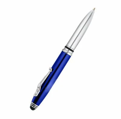 KING OF FLASH 3 in 1 Pen Torch Led Flash Light & Touch Screen Stylus Multi Function Pens Gift