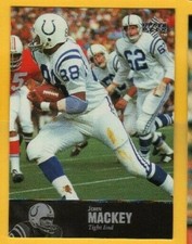 1997 Upper Deck Legends JOHN MACKEY Baltimore Colts Card