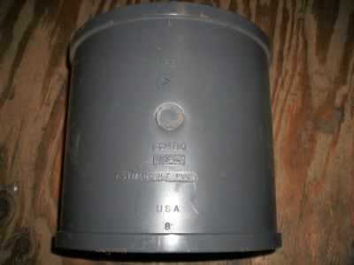 IPEX 8'' PVC SLIP/SOCKET WELD COUPLING SCHEDULE 80 NSF