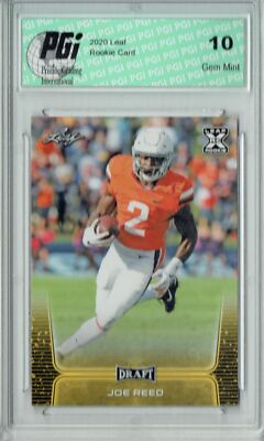 Joe Reed 2020 Leaf Draft Gold #38 Gem Mint Rookie Card PGI 10 | eBay