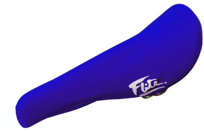 NEW *MADE IN USA* RED old school BMX seat cover FLITE padded neoprene