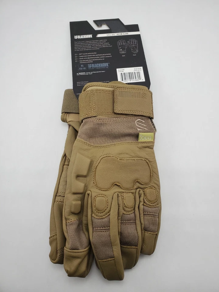 Blackhawk SOLAG Recon Gloves S.O.L.A.G. Touch Screen Compatible Extra Large Xl - Image 2 of 4