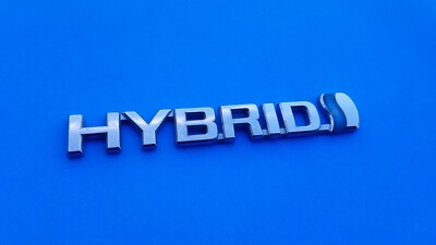 Prius Country Sign 07 08 09 TOYOTA PRIUS HYBRID SIDE FENDER CHROME EMBLEM LOGO BADGE SIGN ...