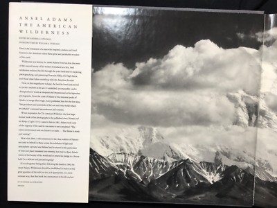 1st edition The American Wilderness The Photographs of Ansel Adams