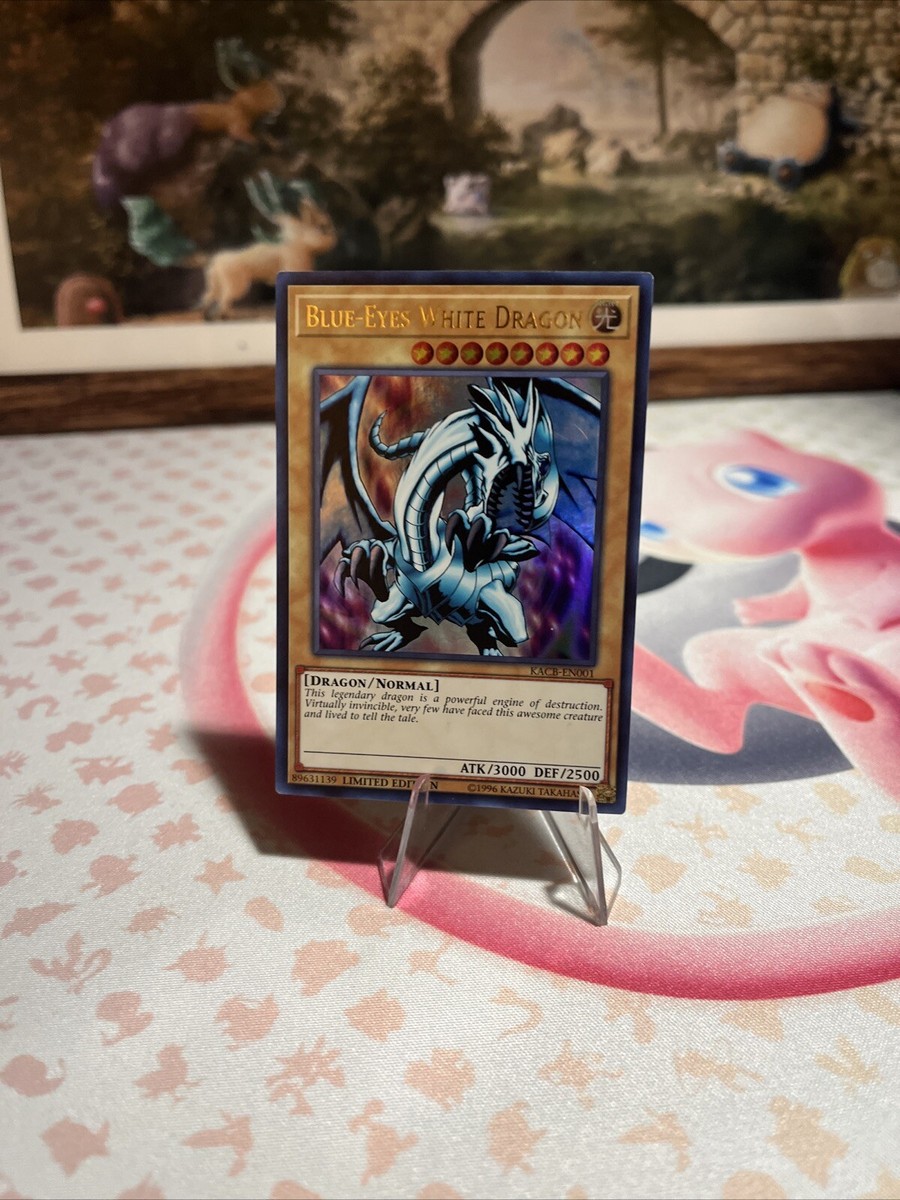 BLUE-EYES WHITE DRAGON * LIMITED EDITION HOLOGRAPHIC FOIL MINT