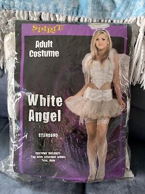 Spirit Halloween White Angel Women’s Adult Halloween Costume Standard ...
