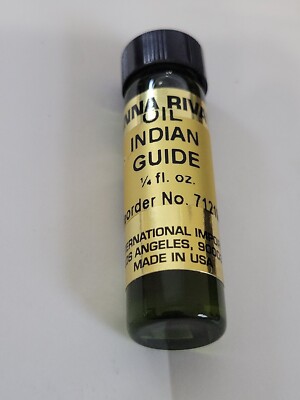 Indian Guide - ANNA RIVA OIL - 1/4 OZ   New Unopened Bottle