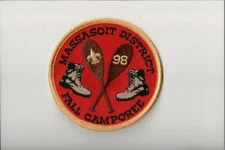1998 Massasoit District Fall Camporee patch