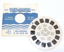View Master Reel Broadmoor Cheyenne Mountain Colorado Sawyer s 243 Vintage
