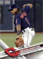 2017 Topps Michael Martinez Cleveland Indians #US282 Baseball Card