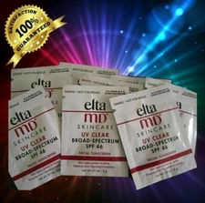 40 X Elta MD UV Clear SPF 46, TRAVEL SET  2ML EATOTAL 40ML A $59 VALUE 