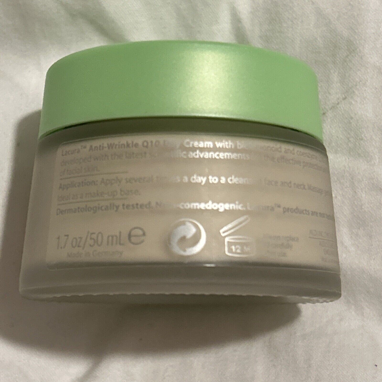 Lacura Face Care Q10 DAY CREAM, Moisturizer Treatment 1.7 oz Made in