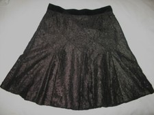 Anna Sui Metalic Lace Short Skirt
