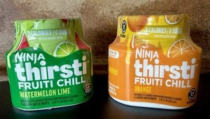 2 Ninja Thirsti FRUITI CHILL Pods Watermelon Lime (8/08/2026) & Orange (1/10/26)