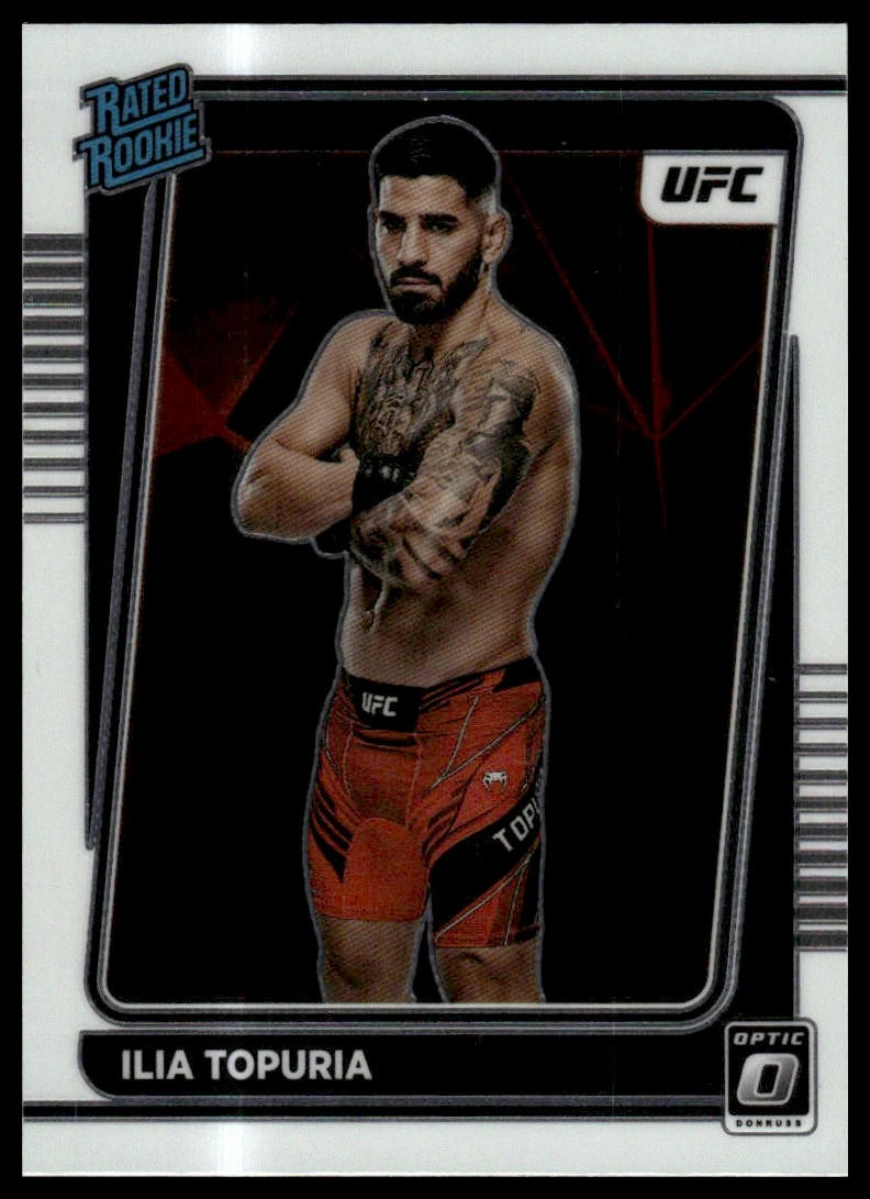 2022 Donruss Optic UFC #110 Ilia Topuria