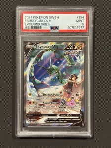 rayquaza v pokemon card value Rayquaza V 194