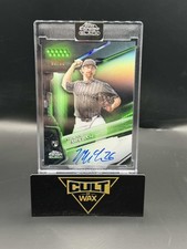 NOLAN McLEAN - 2026 Topps Chrome Black, GREEN Refractor #/99, Auto (RC) Rookie