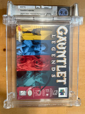 Gauntlet Legends N64 (Nintendo 64, 1998) WATA 9.8 A+