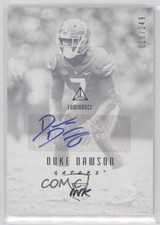 2018 Panini Luminance Rookie Ink 16/249 Duke Dawson #RI-DUD Auto 3nn