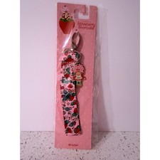 Strawberry Shortcake Wristlet Lanyard Pink Floral Neon Tuesday HIWR-NWT