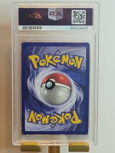 1999 Pokémon MACHOKE PSA 9 PERFECT CENTERING - FRESH SLAB - Picture 2 of 3
