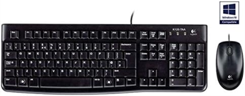 Logitech MK120 Wired Keyboard and Mouse Combo for Windows, QWERTY Spanish Layout - 第 6/6 張圖片