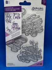 Crafter s Companion Gemini Die Set Christmas Sentimentals 1