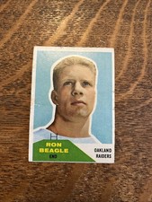 1960 Fleer #132 Ron Beagle RC Rookie Card GDVG. rookie card picture