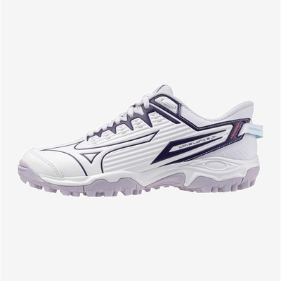 Mizuno Ballettschuhe Futsal Junior Welle Lynx 2 - 20 (Weiß / Violet
