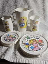 Vintage Barbie 1984 Party Time 13 Pc Set- Mat...