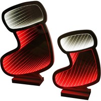 Weihnachtsmannstiefel Infinity 29X40 Cm Weihnachtsdeko Weihnachtsbeleuchtung