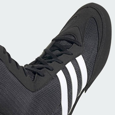 NWOB adidas Box Hog 2.0 Boxing Shoes‎ Boots Men Black White FX0561 Training Spar s-l400.jpg main image 2