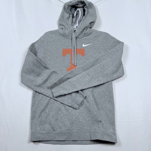 Nike + Tennessee Volunteers Hoodie Sweatshirt Mens Size S Pullover Gray Orange - Picture 4 of 10