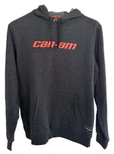 NWT OEM Can-Am Men's Signature Pullover Hoodie - Heather Gray