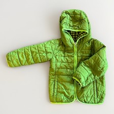 Columbia Toddler Unisex Double Trouble Reversible Jacket 4T Green/Plaid