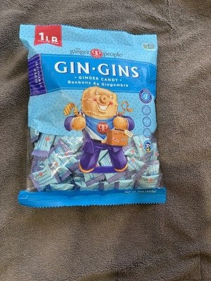 Gin Gins Ginger Candy, 1 lb.