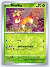 SV05: Temporal Forces #016/162 Deerling Reverse Holo NM Pokemon