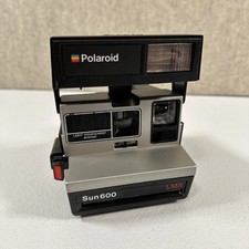 Vintage Polaroid Sun 600 LMS Instant Film Camera Untested Parts/Repair 