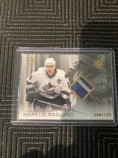 2004 Titanium Hockey Markus Naslund #189 Game Used Patch Variation Relic /155 SP