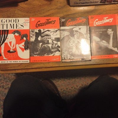 Goodtimes Magazines Lot of 5 Vintage Issues