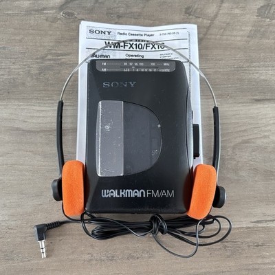 Sony Walkman WM-FX10 AM/FM Cassette Player - New Belt - Serviced