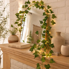 Maple Leaf String Lights, 6.6Ft Battery Powered Fall Decor Lights