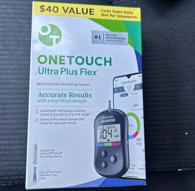 One Touch Ultra Plus Flex Meter with Lancing Device-Exp.03/2029